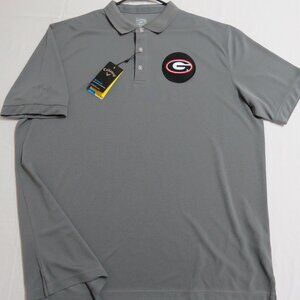 New 2XL BULLDOGS Gray Callaway Men's db #21L Golf Polo Shirt
